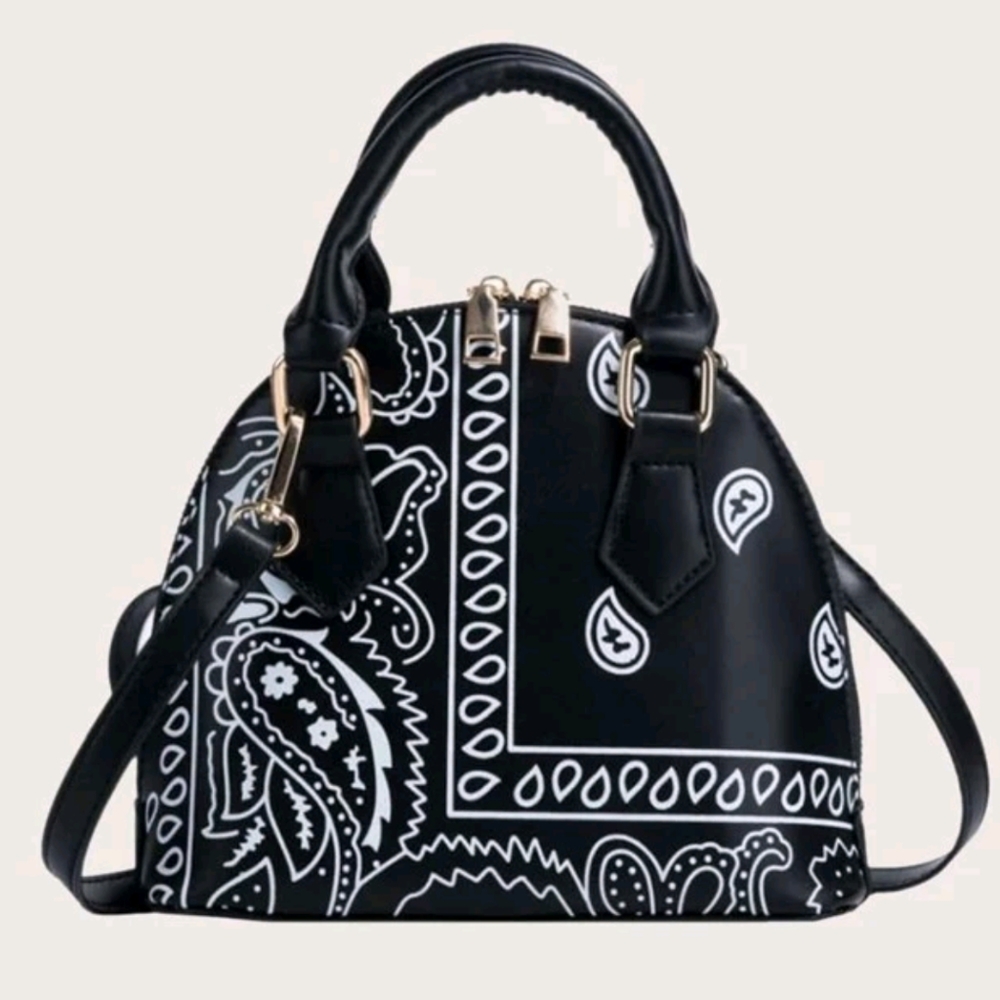 Paisley Dome Bag